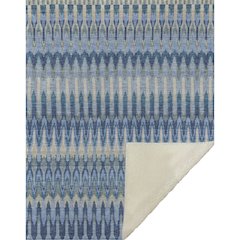 Premium Machine Washable ASB860 Denim 50" x 70" Sherpa Throw Blanket