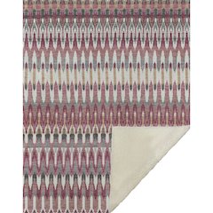 Premium Machine Washable ASB860 Mauve 50" x 70" Sherpa Throw Blanket