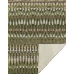 Premium Machine Washable ASB860 Olive 50" x 70" Sherpa Throw Blanket