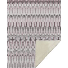 Premium Machine Washable ASB860 Pink 50" x 70" Sherpa Throw Blanket