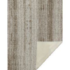 Premium Machine Washable ASB861 Brown 50" x 70" Sherpa Throw Blanket
