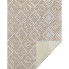 Premium Machine Washable ASB862 Peach 50" x 70" Sherpa Throw Blanket
