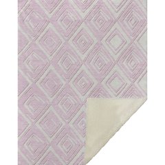 Premium Machine Washable ASB862 Pink 50" x 70" Sherpa Throw Blanket