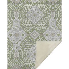 Premium Machine Washable ASB863 Aloe 50" x 70" Sherpa Throw Blanket