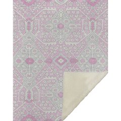 Premium Machine Washable ASB863 Pink 50" x 70" Sherpa Throw Blanket