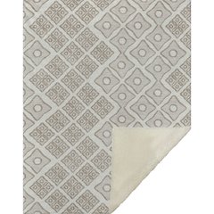 Premium Machine Washable ASB866 Ivory 50" x 70" Sherpa Throw Blanket