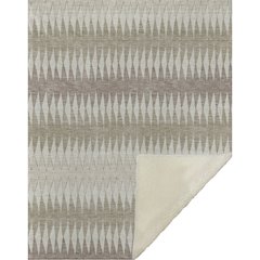Premium Machine Washable ASB867 Taupe 50" x 70" Sherpa Throw Blanket