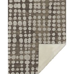 Premium Machine Washable ASB869 Brown 50" x 70" Sherpa Throw Blanket