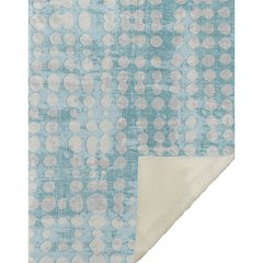 Premium Machine Washable ASB869 Teal 50" x 70" Sherpa Throw Blanket