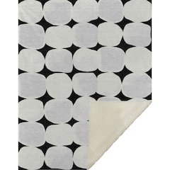 Premium Machine Washable ASB870 Black 50" x 70" Sherpa Throw Blanket