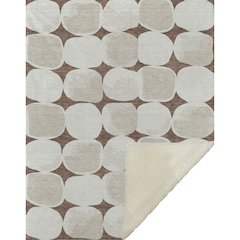 Premium Machine Washable ASB870 Brown 50" x 70" Sherpa Throw Blanket
