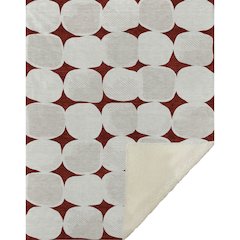 Premium Machine Washable ASB870 Burgundy 50" x 70" Sherpa Throw Blanket