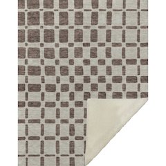 Premium Machine Washable ASB871 Brown 50" x 70" Sherpa Throw Blanket