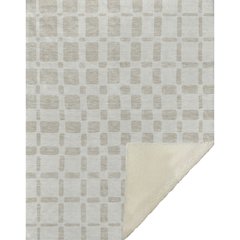 Premium Machine Washable ASB871 Ivory 50" x 70" Sherpa Throw Blanket