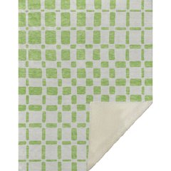 Premium Machine Washable ASB871 Lime 50" x 70" Sherpa Throw Blanket