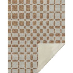 Premium Machine Washable ASB871 Terracotta 50" x 70" Sherpa Throw Blanket