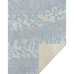 Premium Machine Washable ASB873 Sky 50" x 70" Sherpa Throw Blanket