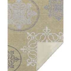 Premium Machine Washable ASB874 Gold 50" x 70" Sherpa Throw Blanket