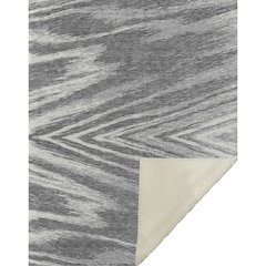 Premium Machine Washable ASB876 Gray 50" x 70" Sherpa Throw Blanket