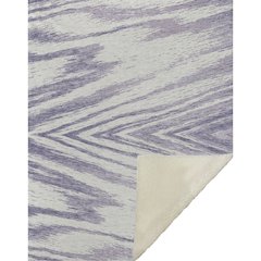 Premium Machine Washable ASB876 Lavender 50" x 70" Sherpa Throw Blanket