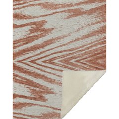 Premium Machine Washable ASB876 Salmon 50" x 70" Sherpa Throw Blanket