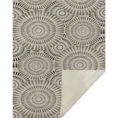 Premium Machine Washable ASB877 Brown 50" x 70" Sherpa Throw Blanket