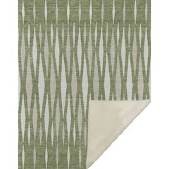 Premium Machine Washable ASB881 Green 50" x 70" Sherpa Throw Blanket