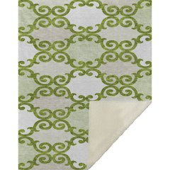 Premium Machine Washable ASB883 Lime 50" x 70" Sherpa Throw Blanket