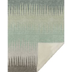Premium Machine Washable ASB886 Aloe 50" x 70" Sherpa Throw Blanket