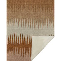 Premium Machine Washable ASB886 Copper 50" x 70" Sherpa Throw Blanket