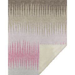 Premium Machine Washable ASB886 Pink 50" x 70" Sherpa Throw Blanket