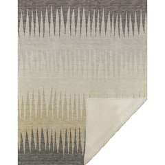 Premium Machine Washable ASB886 Taupe 50" x 70" Sherpa Throw Blanket