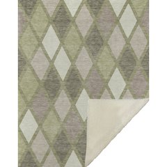 Premium Machine Washable ASB887 Aloe 50" x 70" Sherpa Throw Blanket