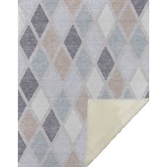 Premium Machine Washable ASB887 Lavender 50" x 70" Sherpa Throw Blanket
