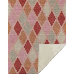 Premium Machine Washable ASB887 Pink 50" x 70" Sherpa Throw Blanket