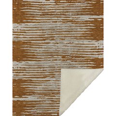 Premium Machine Washable ASB888 Paprika 50" x 70" Sherpa Throw Blanket