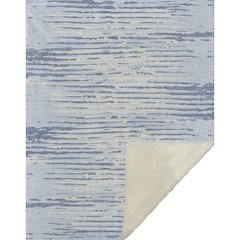 Premium Machine Washable ASB888 Sky 50" x 70" Sherpa Throw Blanket