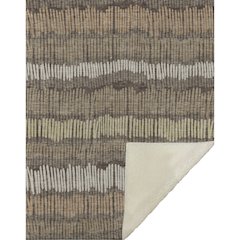 Premium Machine Washable ASB889 Brown 50" x 70" Sherpa Throw Blanket