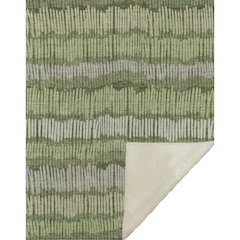 Premium Machine Washable ASB889 Olive 50" x 70" Sherpa Throw Blanket