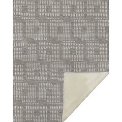 Premium Machine Washable ASB890 Taupe 50" x 70" Sherpa Throw Blanket