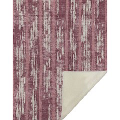Premium Machine Washable ASB892 Blush 50" x 70" Sherpa Throw Blanket