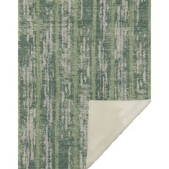 Premium Machine Washable ASB892 Green 50" x 70" Sherpa Throw Blanket