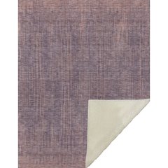 Premium Machine Washable ASB893 Mauve 50" x 70" Sherpa Throw Blanket