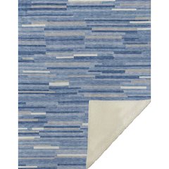 Premium Machine Washable ASB894 Sky 50" x 70" Sherpa Throw Blanket