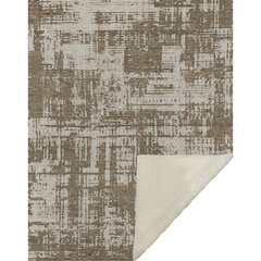 Premium Machine Washable ASB895 Brown 50" x 70" Sherpa Throw Blanket