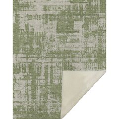 Premium Machine Washable ASB895 Green 50" x 70" Sherpa Throw Blanket