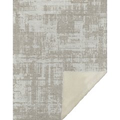 Premium Machine Washable ASB895 Taupe 50" x 70" Sherpa Throw Blanket