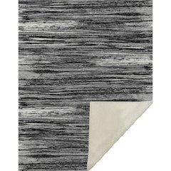Premium Machine Washable ASB896 Black 50" x 70" Sherpa Throw Blanket