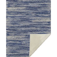 Premium Machine Washable ASB896 Navy 50" x 70" Sherpa Throw Blanket