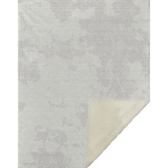 Premium Machine Washable ASB897 Ivory 50" x 70" Sherpa Throw Blanket